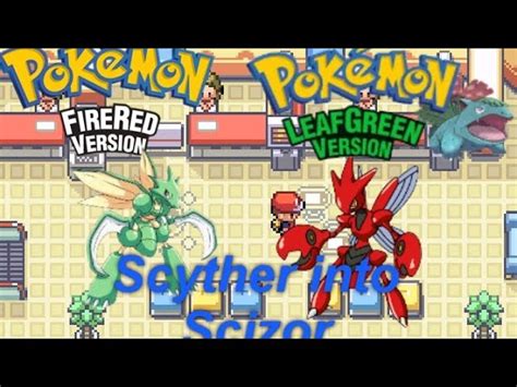 pokemon fire red scyther evolution|Pokemon FireRed Version – Evolution Guide .